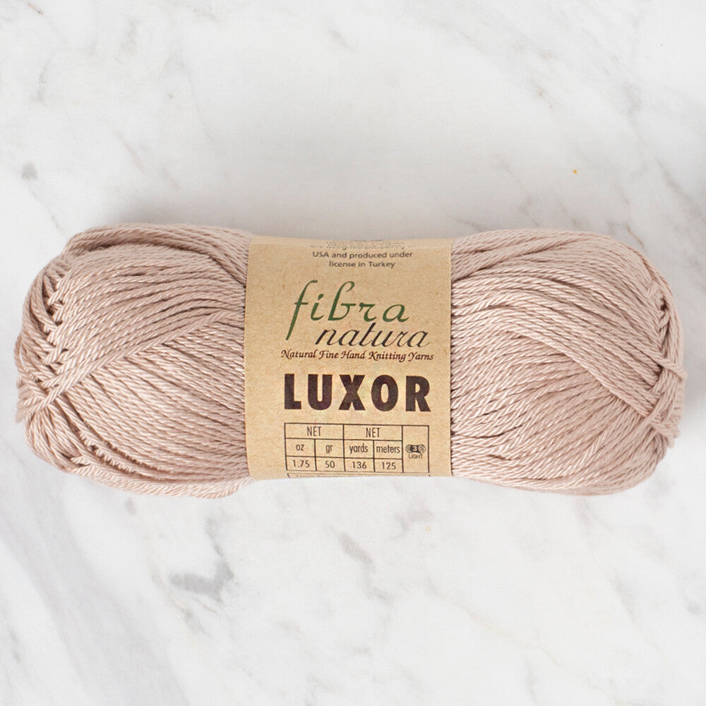 Fibra Natura Luxor Bej El Örgü İpi - 105 -19